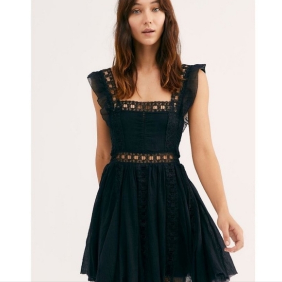 Free People Dresses & Skirts - Free people Black dress. EUC Retail $128